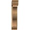 Ekena Millwork Funston Traditional Rough Sawn Bracket w/ Offset Brace, Western Red Cedar, 8"W x 36"D x 40"H BKT0806X36X40FST01RWR - alternate 2